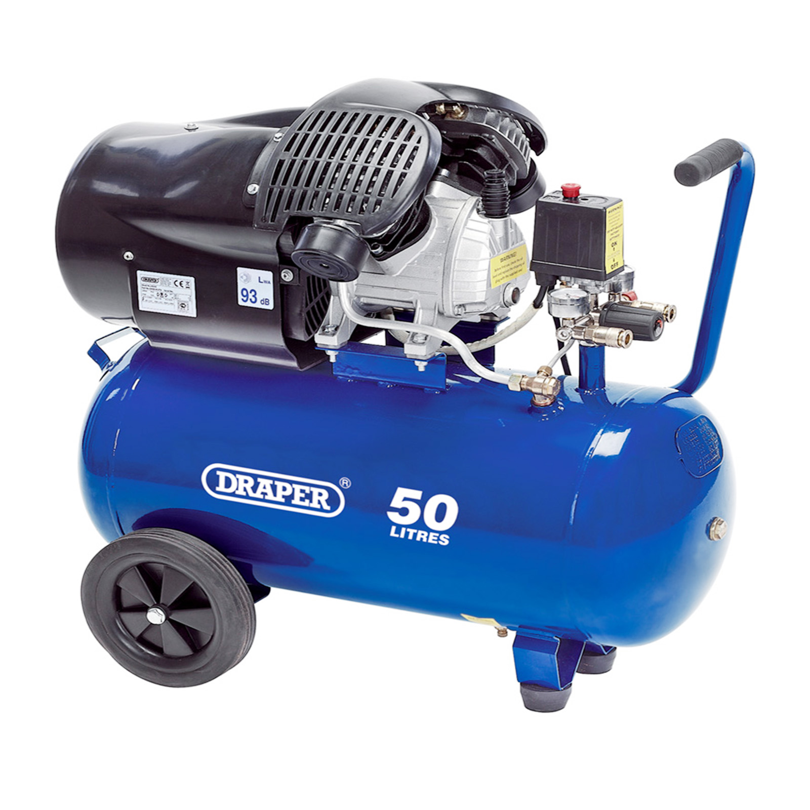 Oil Free Air Compressor 50L 230V 2.2k (With Wheels)