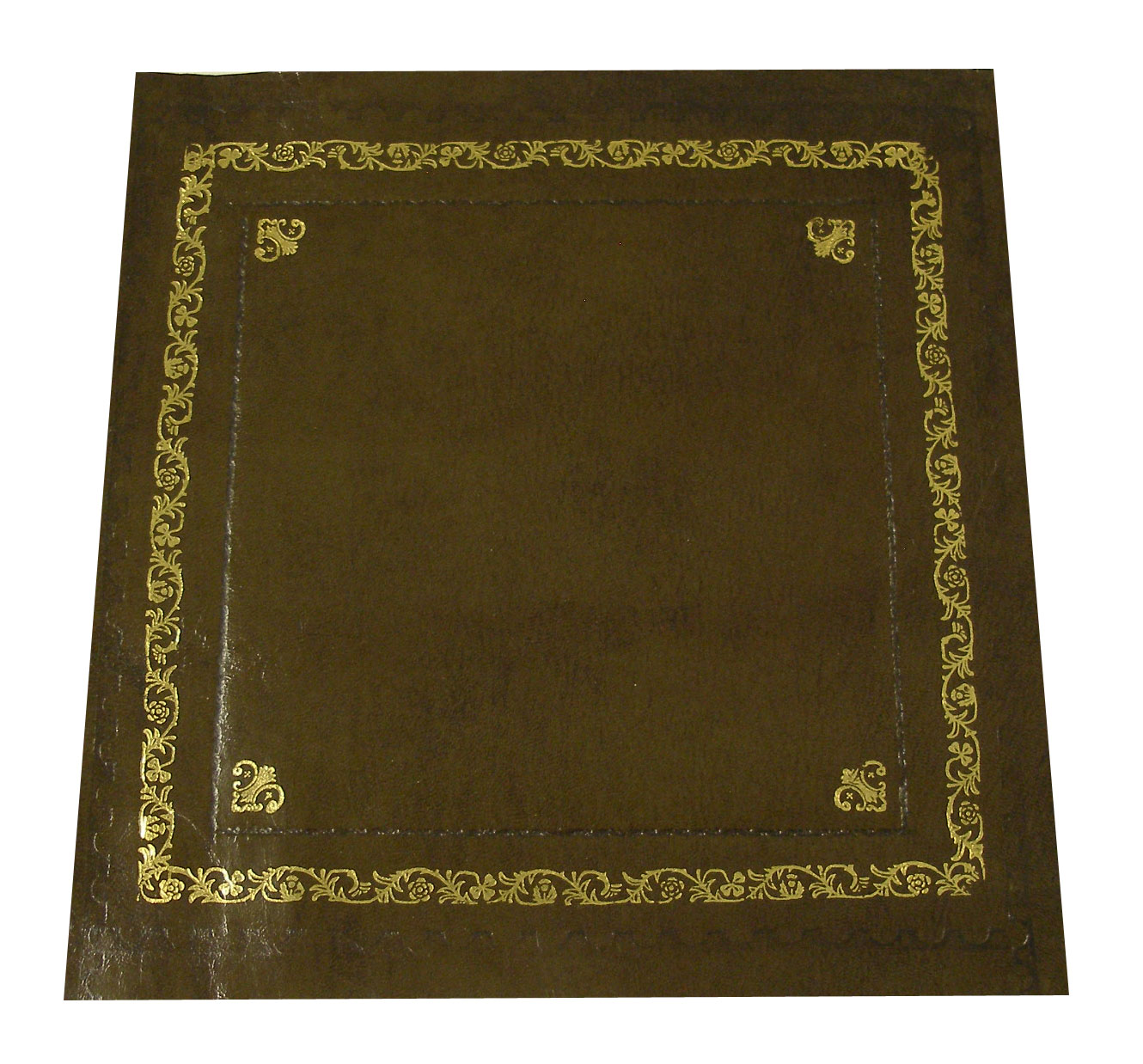 Leather Skiver with Tooling