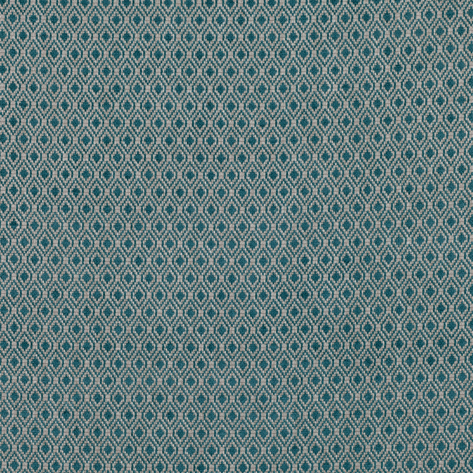 Ennis Patterned Fabric Col. Teal