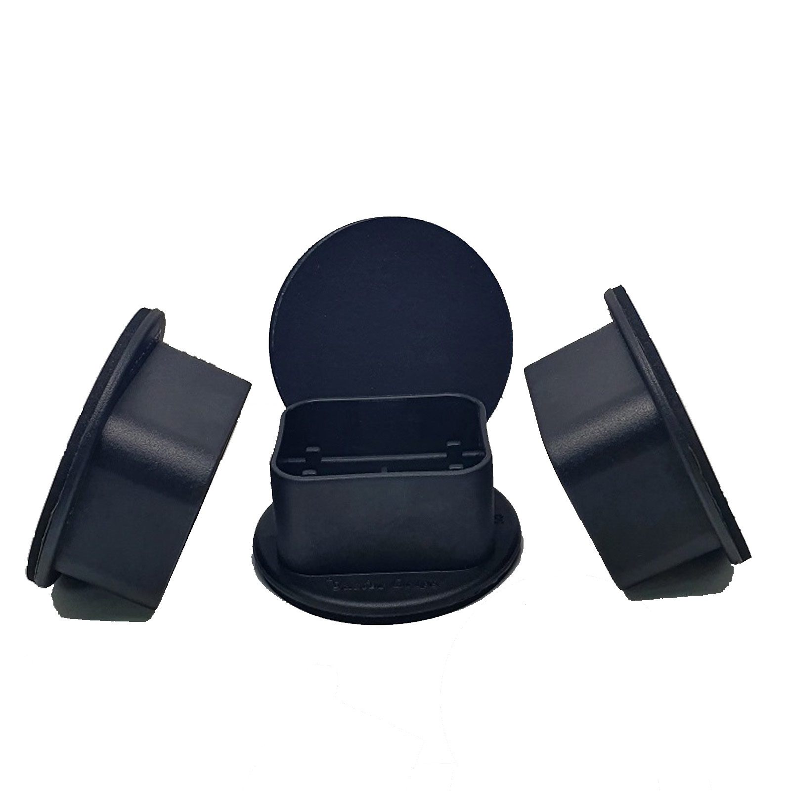 Twin Wheel Castor Cups/Glides for Hard Floor 50mm dia - Image 3