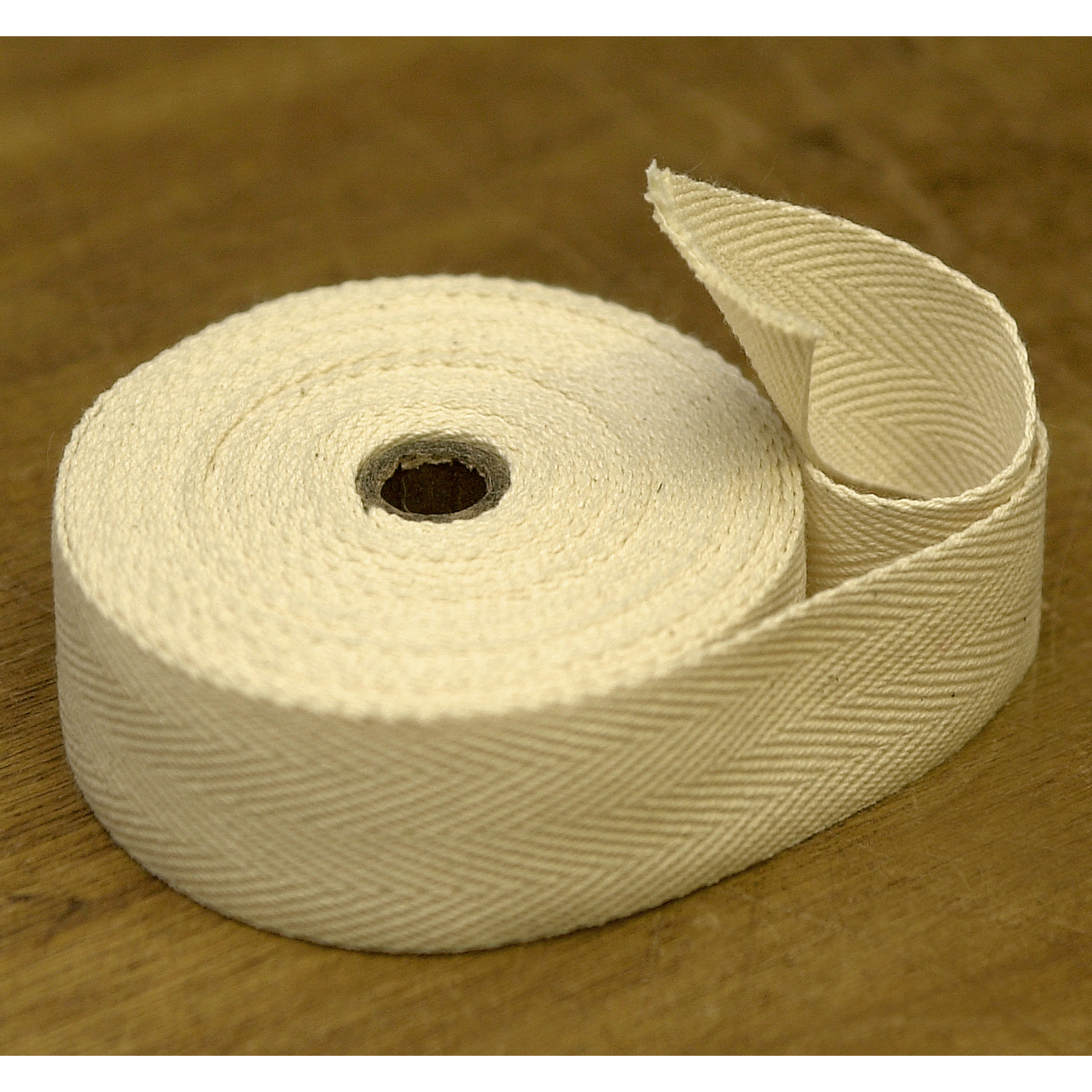 Heavy Cotton Heading Tape - Natural