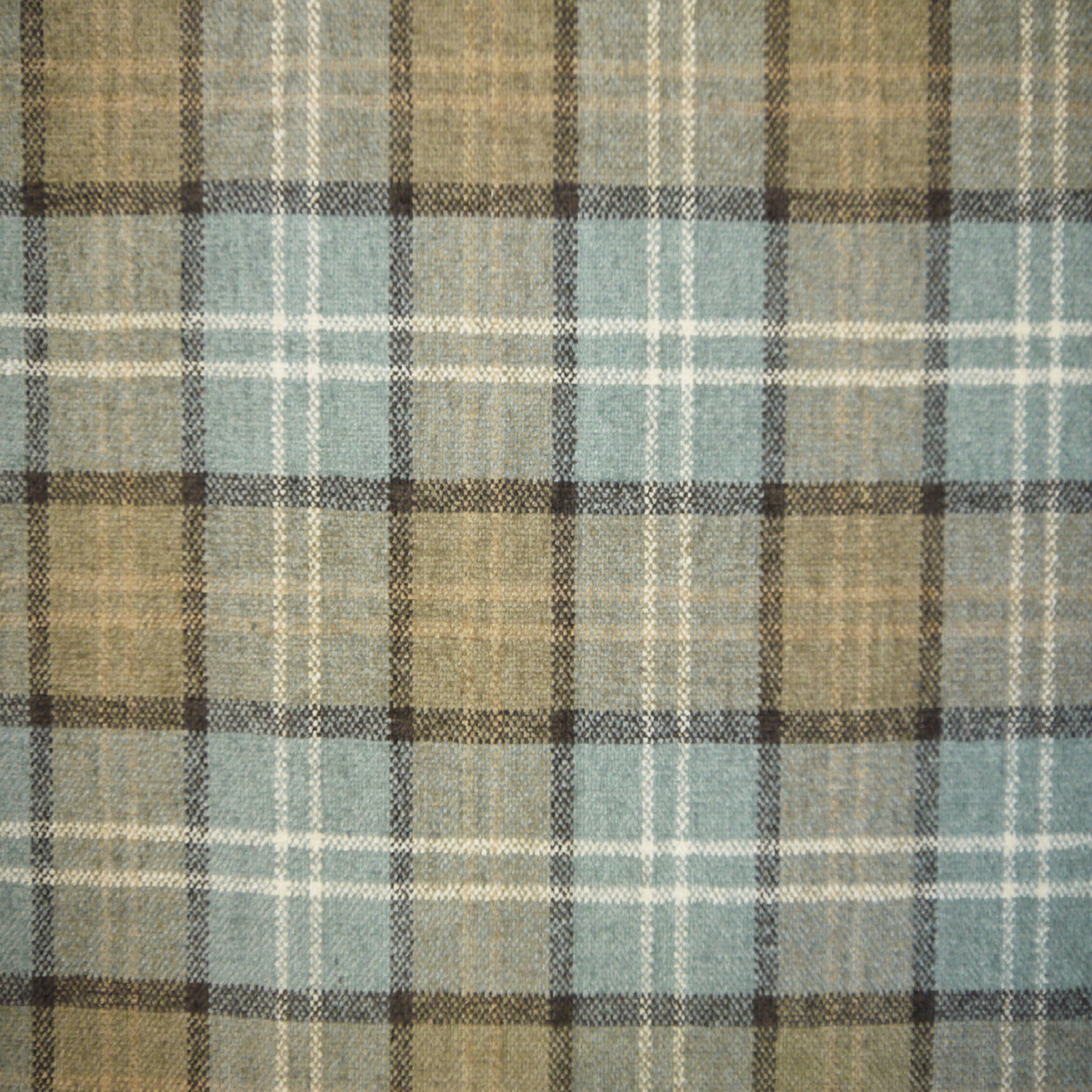 Lana Plaid Fabric Col Dove Grey