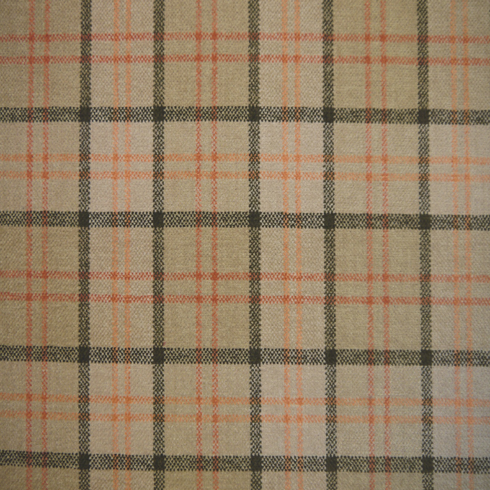 Lana Plaid Fabric Col Dune