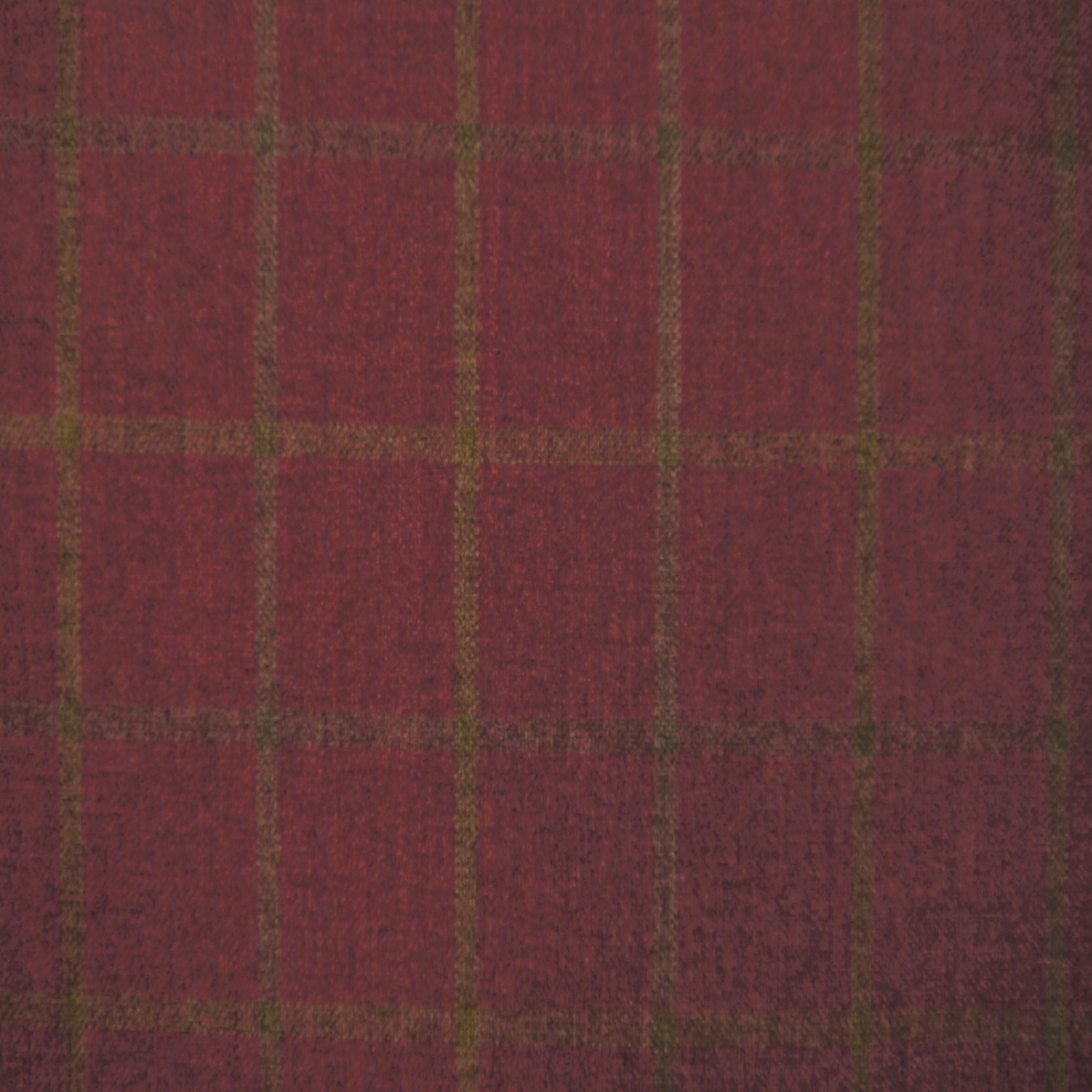 Lana Window Pane Fabric Col Claret